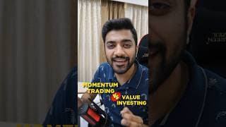 Momentum trading Vs Value Investing  🏦  which one are you ? #stockmarket