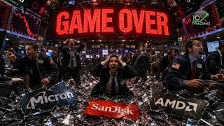 🚨 CRASH BEI KI AKTIEN – IST DIE BLASE GEPLATZT ⁉️💥 Micron 💥 AMD Oracle Hims Bitcoin Gold SpaceX