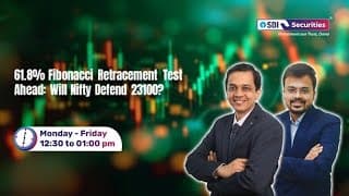61.8% Fibonacci Retracement Test Ahead: Will Nifty Defend 23100? | Live Webinar