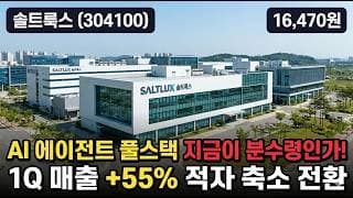 [솔트룩스] 5만원서 -72% 신저가 후 +15% 변동성, 바닥일까 - 자체 LLM 루시아·AI 에이전트 구버 #솔트룩스