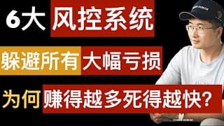 忽略风控是天才的坟墓。金融市场为何频频惩罚聪明绝顶的人？我的风控原则和背后的逻辑。需要字幕请点击CC字幕