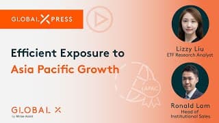 【Global Xpress】Efficient Exposure to Asia Pacific Growth｜ Global X ETFs Hong Kong