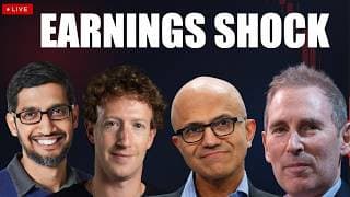 🔴 INSANE EARNINGS RELEASE 4PM: MICROSOFT, META, GOOGE, AMAZON 4PM!
