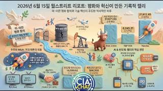 유가 폭락 수혜 주식 종목들? AI 인프라 병목 로테이션? 스페이스엑스 주가 폭등 이유?