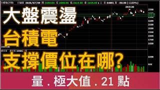 台積電2330 -大盤震盪 台積電的支撐價位在哪?| 廖兄 | 股市教學