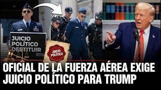 Mayor de la Fuerza Aérea Exige Juicio Político de Trump en Discurso Impactante en el Capitolio