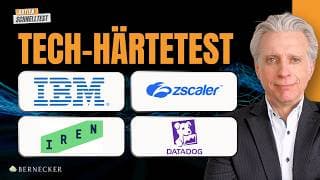 KI, Cloud & Quanten-Computing: 4 Tech-Aktien im Härtetest