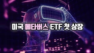 미국 메타버스 ETF 첫 상장(feat. META)