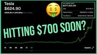 Tesla Stock Heading to $700 Soon? - Robinhood Investing | Tesla Stock Analysis (TSLA)