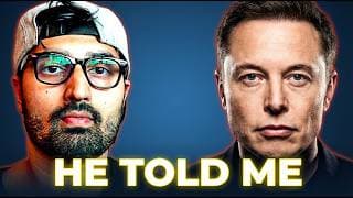 Elon Told Me WHY He's Merging SpaceX and Tesla