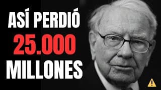 🔴 Los 5 PEORES ERRORES de INVERSIÓN de Warren Buffett [Y CÓMO EVITARLOS]