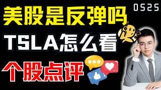 美股止跌再启动，趋势有改变吗？特斯拉重要压力识别，后续还有行情吗？｜ 美股解析 ｜  美股技术分析 ｜ 美股个股点评