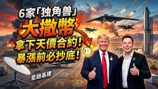 川普與馬斯克聯手大撒幣！美軍猛轟伊朗背後，這6家「星鏈基建與狗狗幣生態」獨角獸拿下天價合約！趁暴漲前快抄底！#川普 #馬斯克 #星鏈 #狗狗幣 #投資 #財經 #獨角獸 #加密貨幣