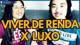 VIVER DE RENDA X SER RICO X LIBERDADE