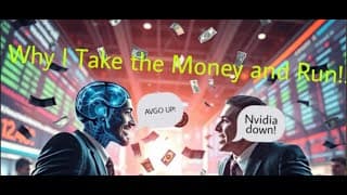 Why I Take the Money and Run! PALANTIR, BITCOIN, MICROSTRATEGY, BROADCOM, SOUNDHOUND!