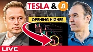 Tesla opening higher