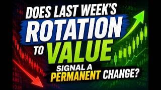 Does Last Week's Rotation To Value Signal A Permanent Change?