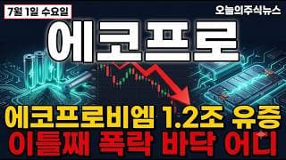 [에코프로 주가 전망] 2차전지 대장 신저가 위기…외국인 순매도 1위 "지금 담아도 되나" #에코프로주가전망 #에코프로목표가 #에코프로