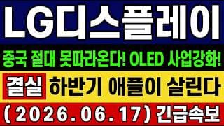 [LG디스플레이 주가 전망] OLED 사업강화! 중국 절대 못따라온다! 하반기 까지 애플이 먹여살린다? "진짜 이유"…? 전망 및 타점 공개!
