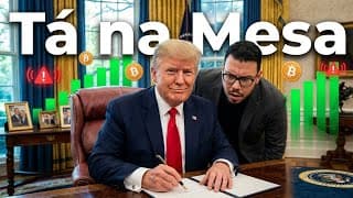 AO VIVO URGENTE! GRANDE ANÚNCIO DA CASA BRANCA PARA O BITCOIN E MERCADO CRIPTO?