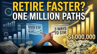 Retire With QQQI? Three WAYs to Reach One Million Faster!