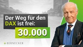 Sondersendung "Der Weg für den DAX ist frei: 30.000" | Kurzbeitrag mit Hans A. Bernecker