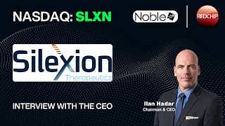RedChip at NobleCON21: Interview with Silexion Therapeutics (SLXN) CEO Ilan Hadar