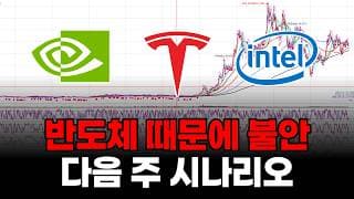 🚨(긴급) 반도체 때문에 불안? 다음 주 시나리오