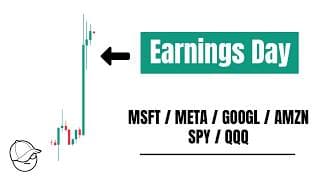 Stock Market Big Earnings Day | MSFT / GOOGL / AMZN / META