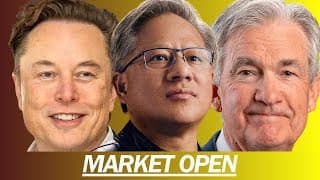 NONFARM PAYROLLS, OIL BELOW 100, SEMIS CONTINUE THE RALLY | MARKET OPEN