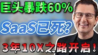 SaaS股已死？股价暴跌近70%，营收却创历史新高！AI正在摧毁软件巨头，还是制造十年一遇的黄金坑？如果你手里有软件股，这一期必看！ADBE,CRM,INTU #美股 #投资 #trading
