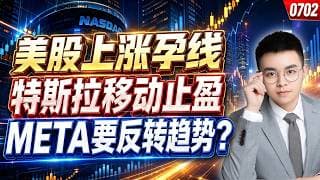 【tsla  股票】美股再收孕线，上涨反弹要结束？特斯拉短线继续涨，但移动止盈要设置！META一日大涨，这个下跌趋势要反转？｜ tsla 技术分析 ｜ btc 加密货币｜ meta 股票