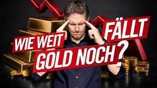 Wie tief kann Gold noch fallen?