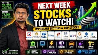 ALERT GOLD AND SILVER BIG FALL, NIFTY RISE, IMPORTANT STOCKS FOR NEXT WEEK