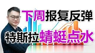 美股下周报复反弹？ 特斯拉蜻蜓点水？#美股 #NVDA #TSLA #MU #AMD #SOXL #SNDK