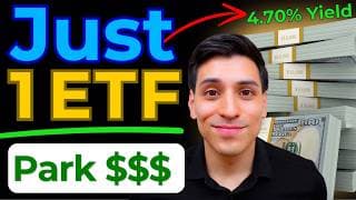 Just 1 ETF is the Best for Cash with Low Risk...(Monthly Dividends)