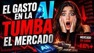 Mercados en Caída Provocado por el Gasto en la Inteligencia Artificial