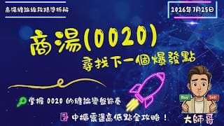 ⚔️[ 商湯 0020 ] : 內部筆結構出現關鍵破壞！一文看懂 0020 如何用纏論線段細節確認當前的多空交替節奏！📊