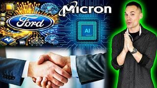 Micron Deal Was Just The Start — Ford is Targeting a New $160B AI Market