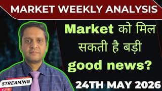 Market weekly analysis of 25th may 2026|Nifty|Sensex|US iran deal news|Global and economic factors