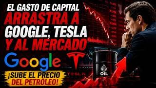 Mercados en Caída por Resultados de GOOG, Tesla y el Precio del Petroleo