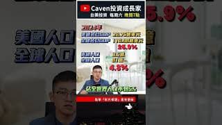 美股入門｜世界這麼大，為什麼很多人只投資美國？ #資產配置 #全球ETF #全球投資 #caven投資成長家