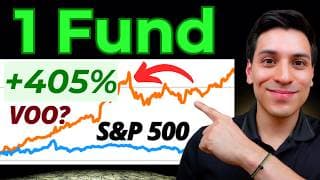 This 1 Fund Portfolio is Beating S&P 500 VOO for Long-Term Investing...(Better than ETFs?)