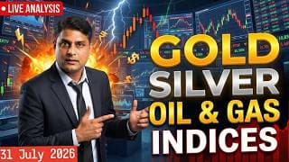 Buy or Sell? GOLD | SILVER | NASDAQ | CRUDE OIL | NAT GAS | S&P | NASDAQ | US30 Live Today 31 July