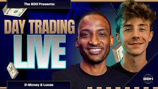 DAYTRADING LIVE!!! DMONEY VS LUCAS!!!