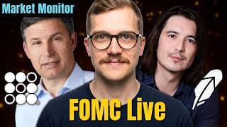 SoFi Earnings Review, FOMC Live, Robinhood Earnings Live | Market Monitor