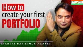​How to Create Your First Portfolio? Safe ETF Wealth Creation Blueprint! | Traders Bar Stock Market