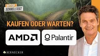 AMD, Palantir, Hochtief & Barrick Mining im ZAHLEN-CHECK! Kaufen oder abwarten?