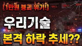 [우리기술 주가 전망] 여기서 대응 잘하셔야합니다! #우리기술주가 #우리기술주가전망 #우리기술