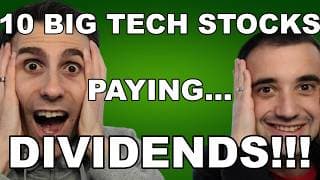 Top 10 BIG TECH Paying Dividends - NVIDIA, META, GOOGLE, MICROSOFT AND MORE